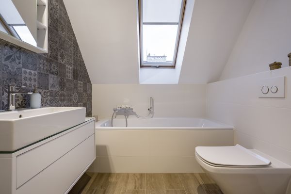 Attic Bathroom Construction in Kalispell